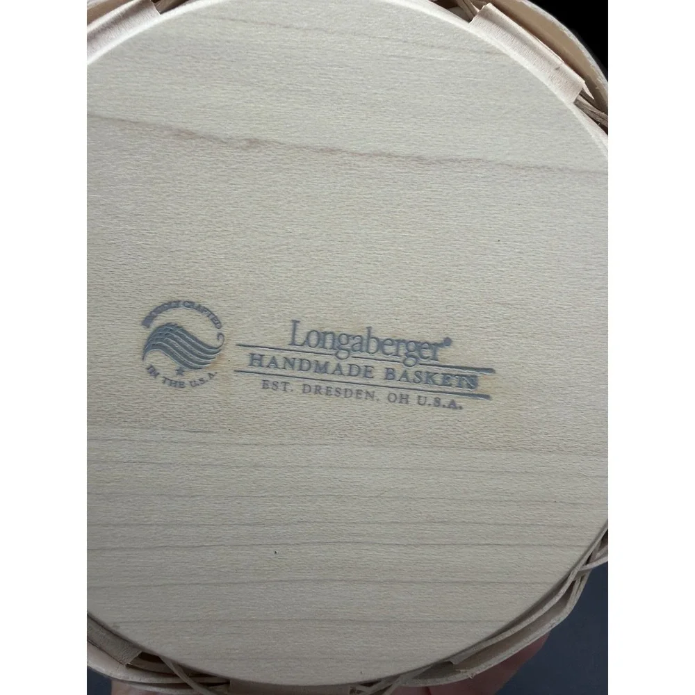 🎃 Longaberger 2013 Rare BOO! Basket Set 🧺 w/ Pottery Topper 🕸️